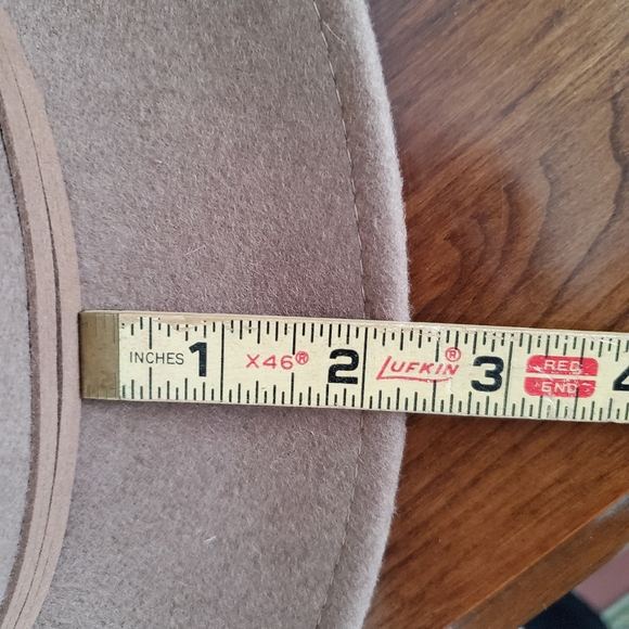 ANNA & AVA CAMEL FEDORA HAT - Picture 7 of 10